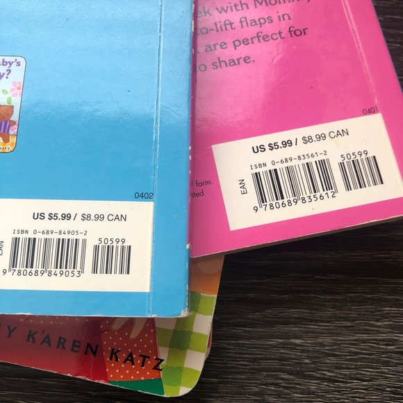 4 for $12 Toddler Interactive Books with Lift Flaps - Picture 3 of 3